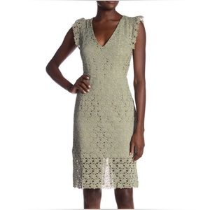 J.O.A. Lace Sheath Dress